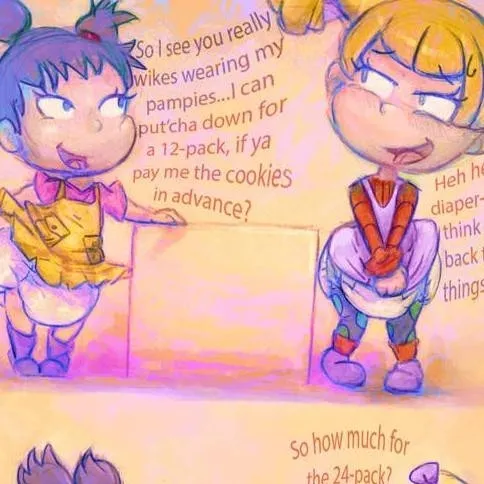 chat with ai character: kim and Angelica 