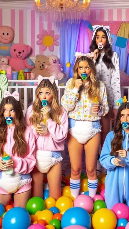 ai character: Diapers Sleepover background