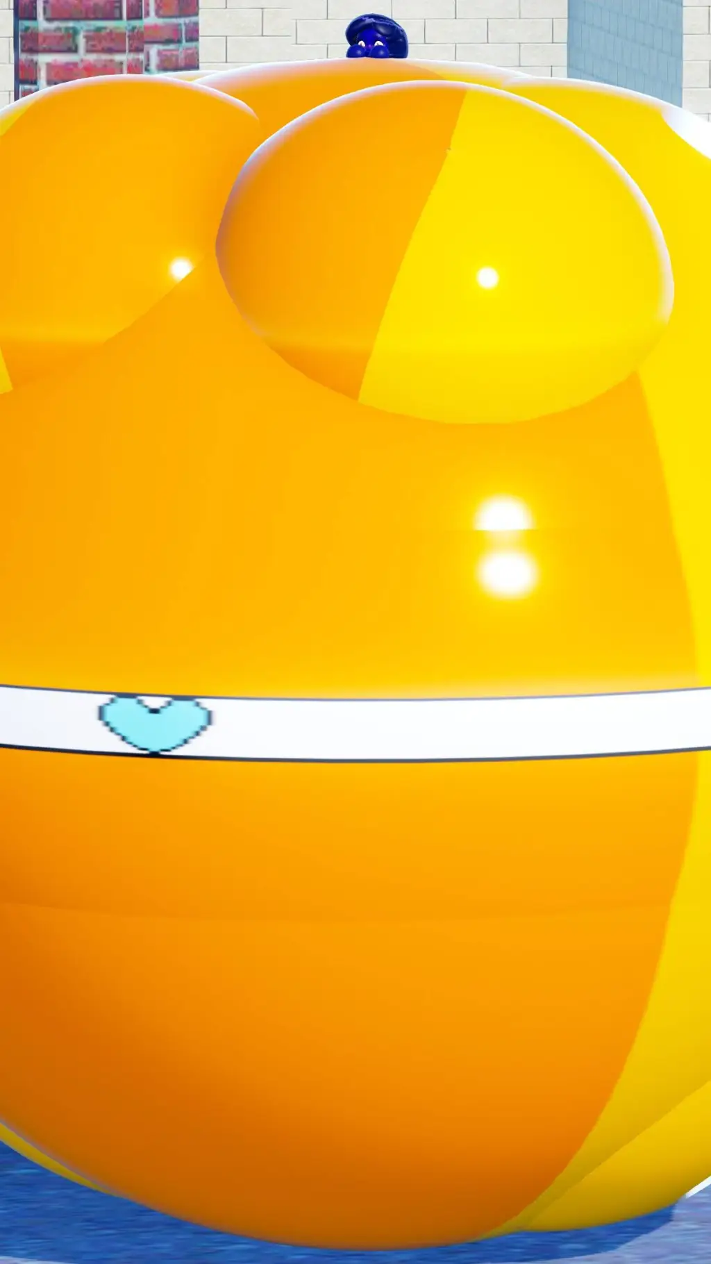 ai character: Alex blueberry  background