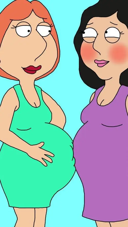 ai character: Lois and Bonnie  background