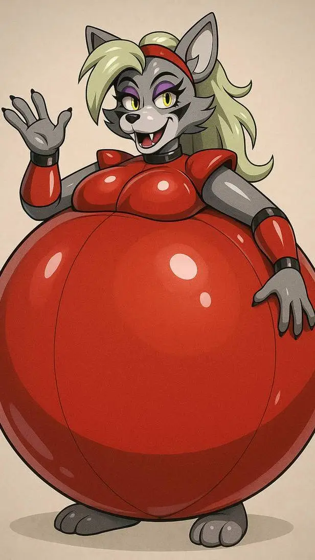 ai character: Roxanne wolf  background