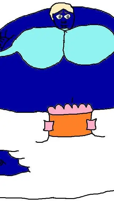 ai character: Tracey blueberry  background