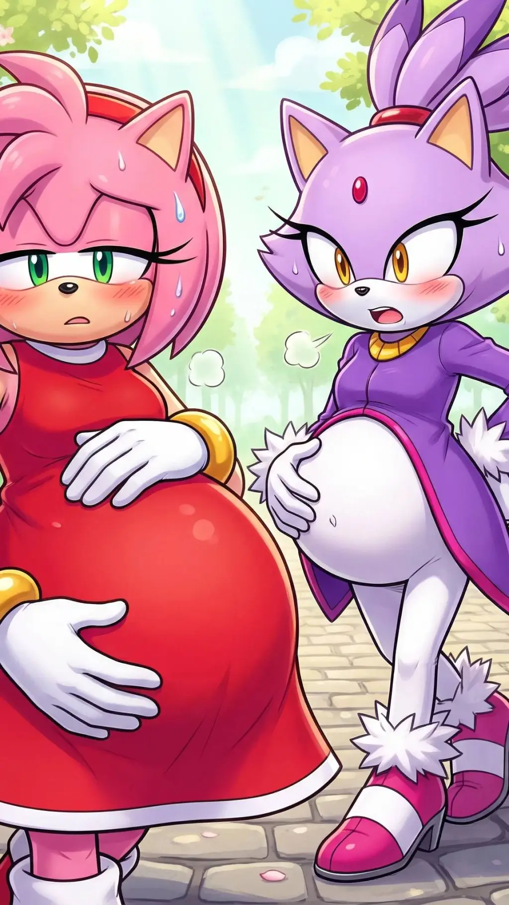Talkie AI - Chat with Amy rose pregnant 