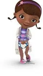 ai character: doc McStuffins 💓 background