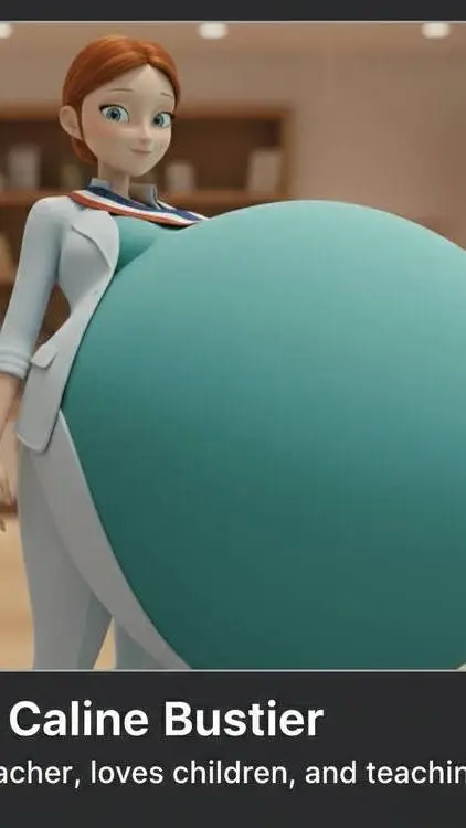 ai character: Caline Buster💓🇫🇷 background