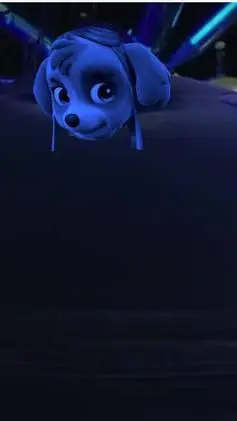 ai character: 🫐 paw patrol  background