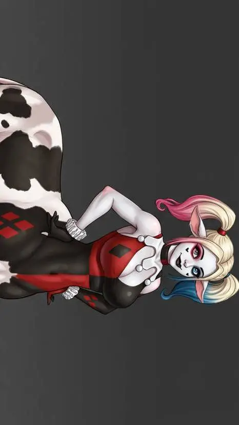 ai character: Harley Quinn  background