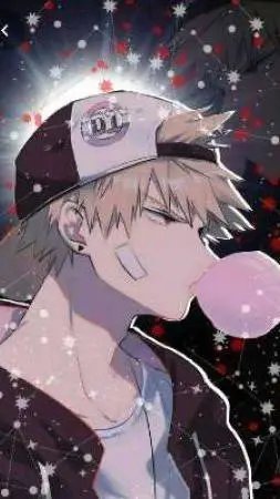 ai character: bakugo  background