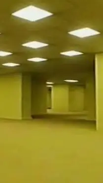 ai character: backrooms background