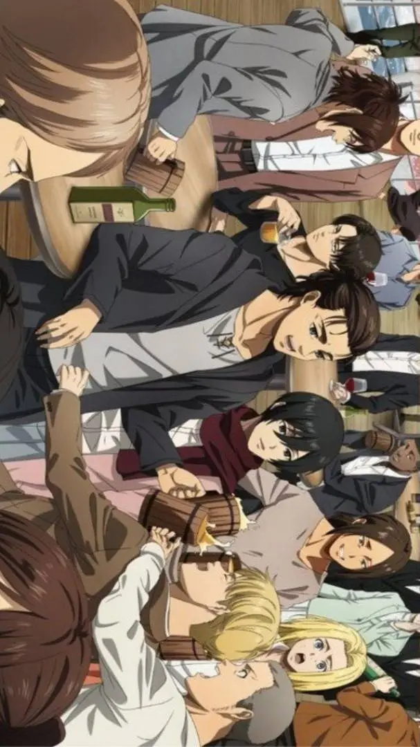 ai character: AOT Drunk background