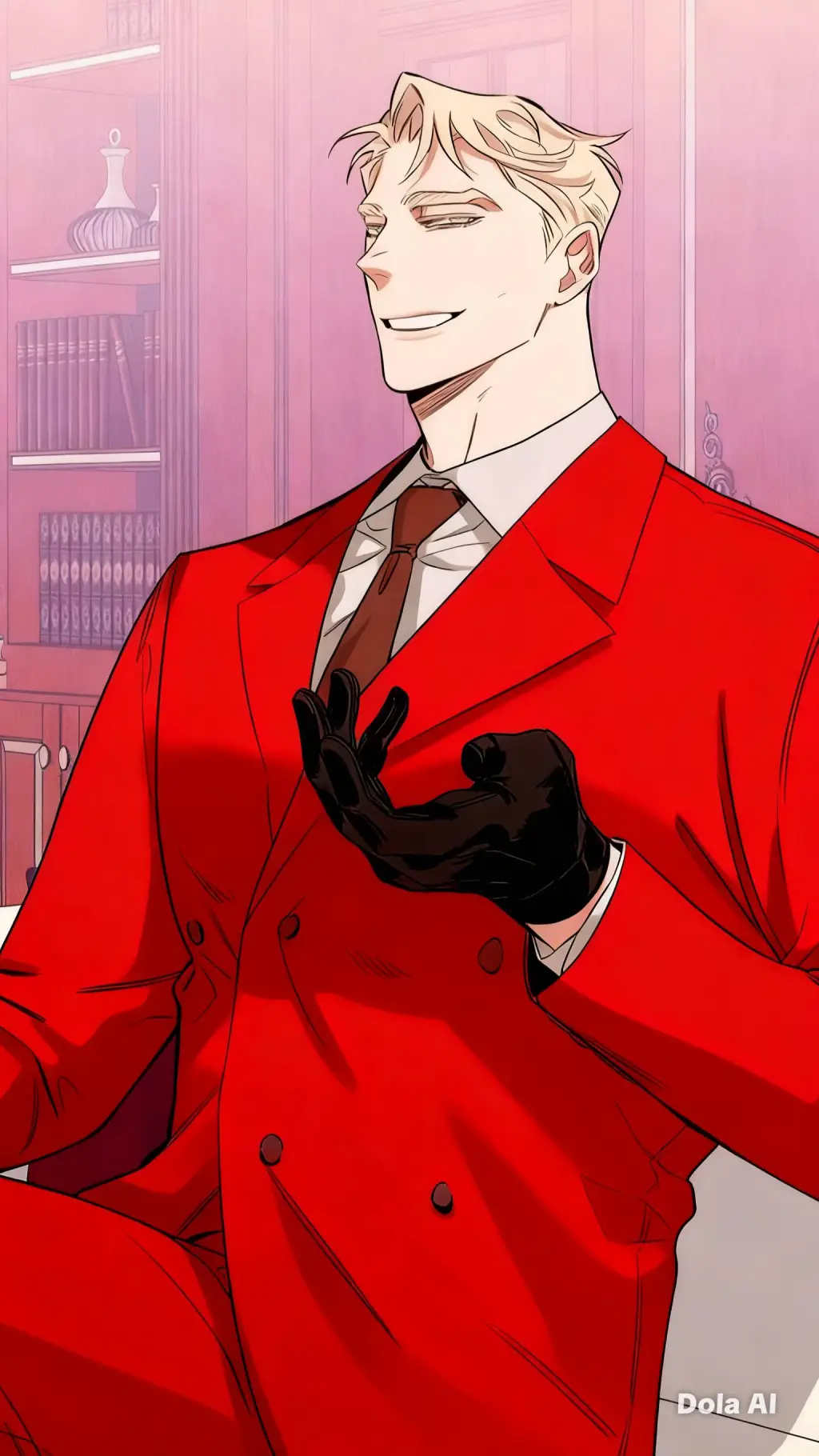 ai character: 『Caesar🔥❤️ 』 background