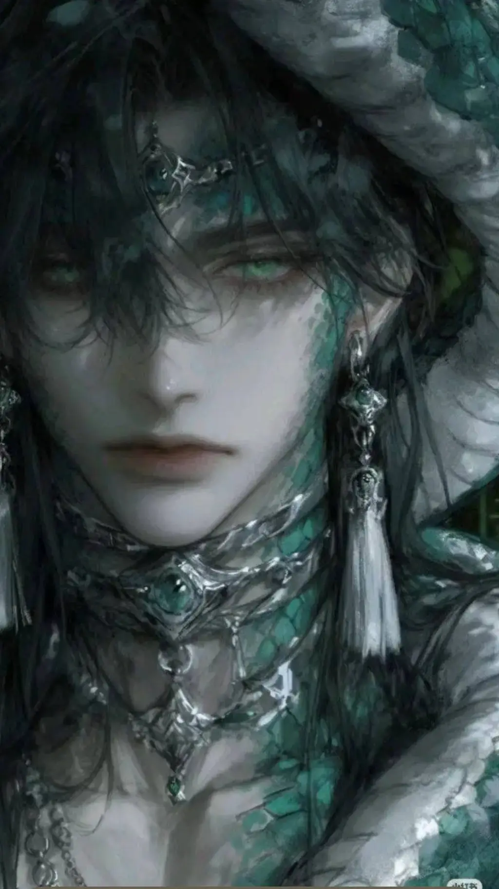 ai character: Kano Grey background