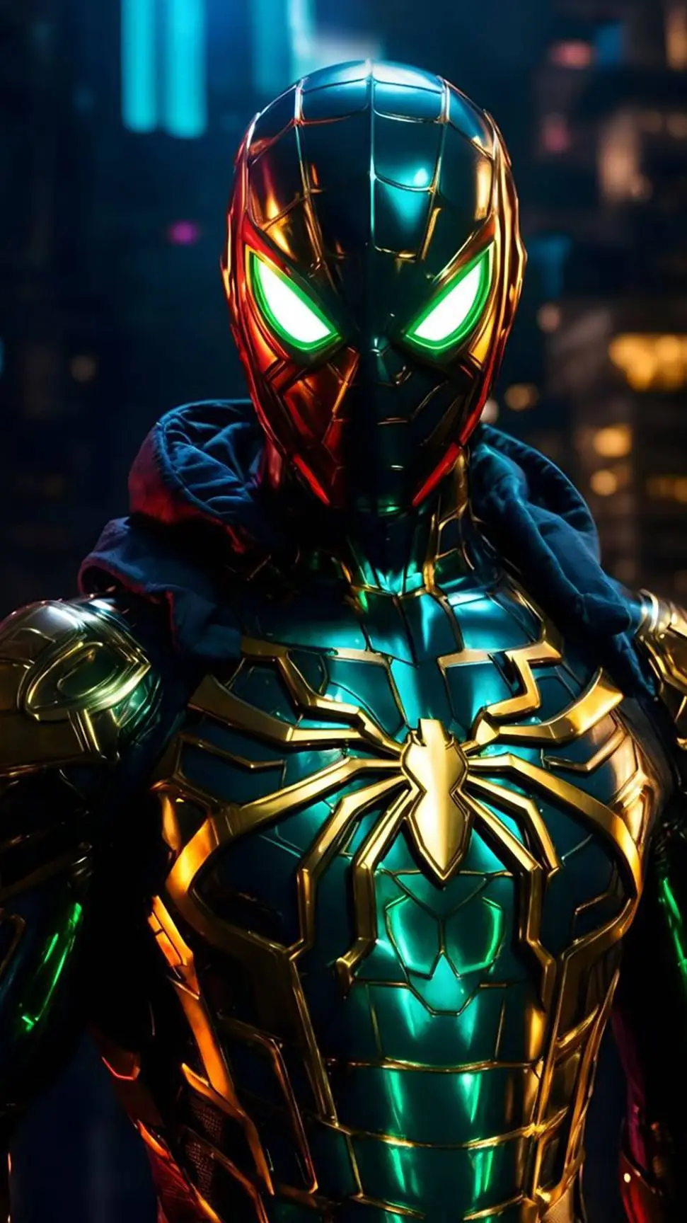 ai character: Peter Parker background