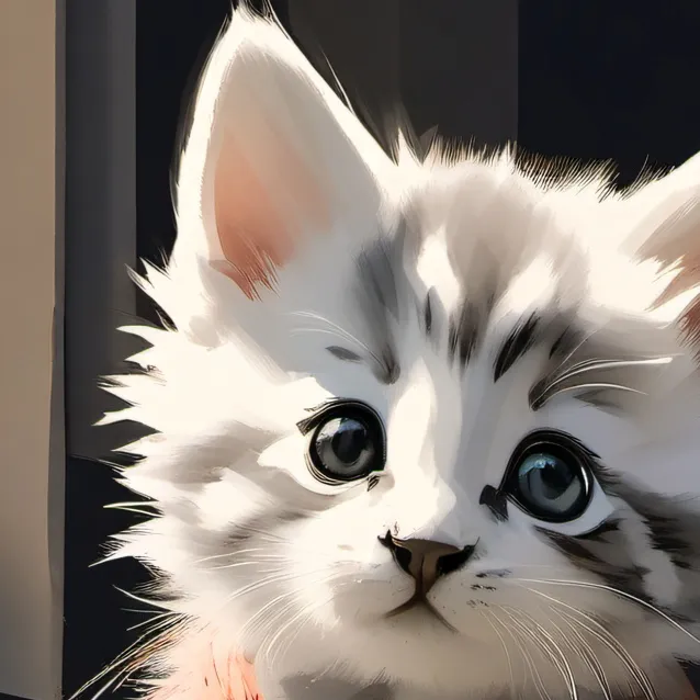 chat with ai character: a kitty