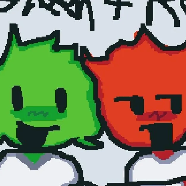 chat with ai character: "Green+Red"