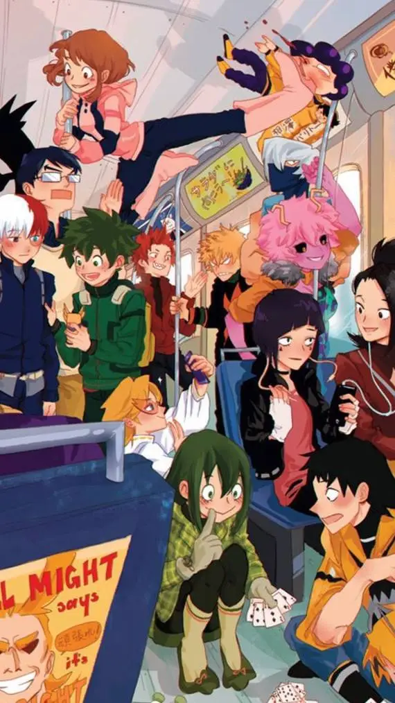 ai character: MHA TRIP background