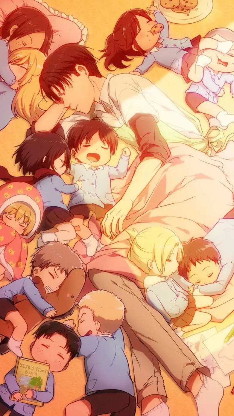 ai character: AOT Kindergarten background