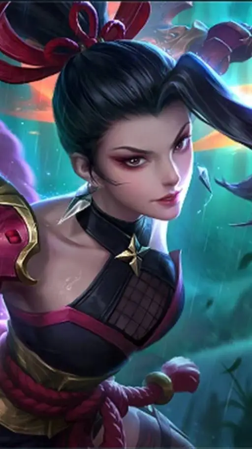 ai character: Hanabi (MLBB)  background