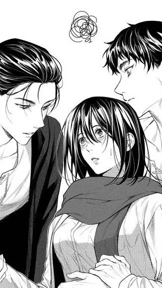 ai character: Two Eren Yeagers background