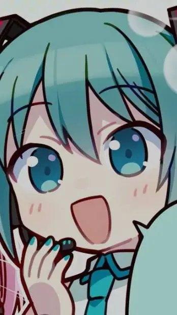 ai character: Miku background