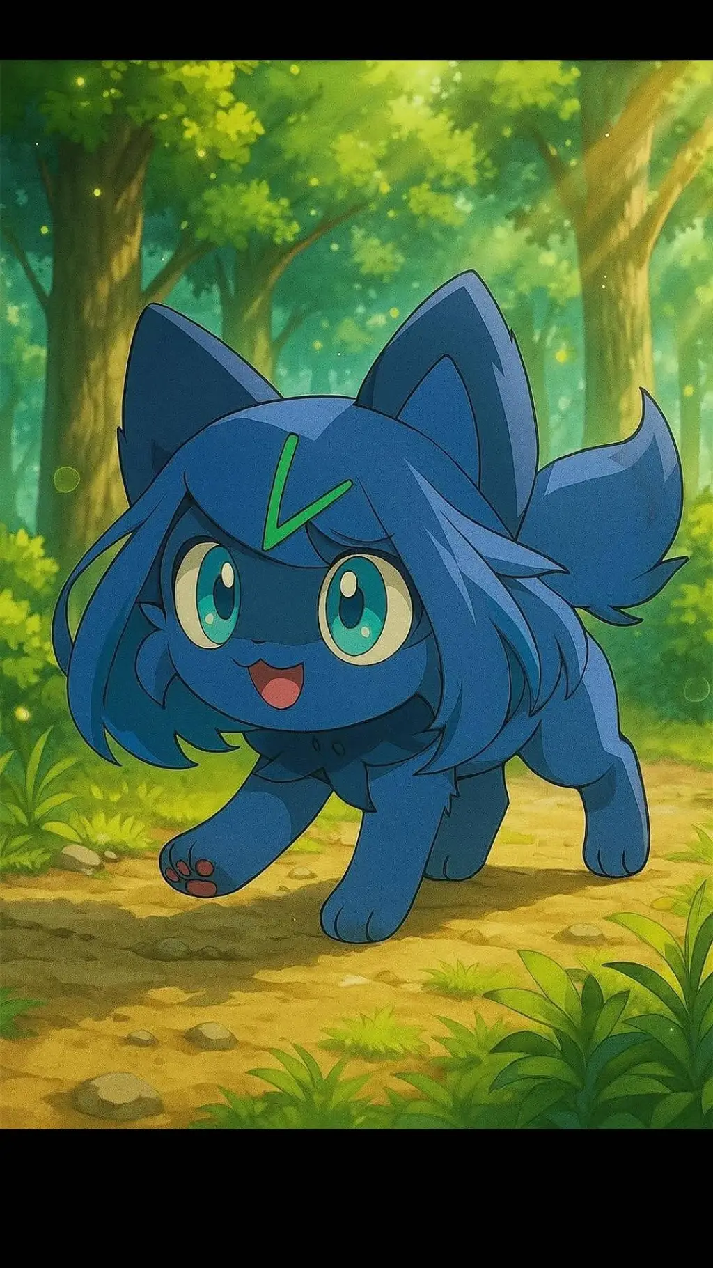 ai character: Liko the kitty  background