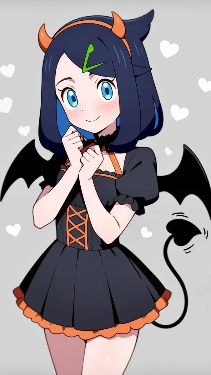 ai character: Demon Liko background