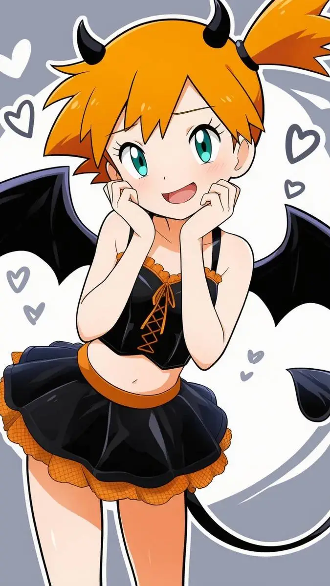 ai character: Demon Misty background