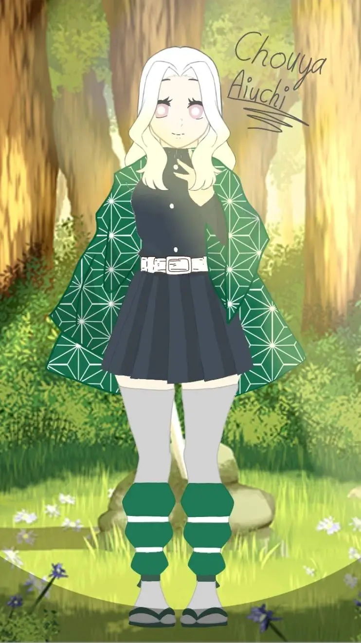 ai character: Demon Slayer 3 background
