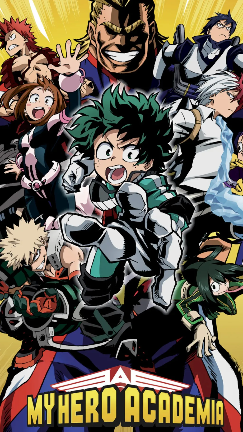 ai character: Mha New Student background
