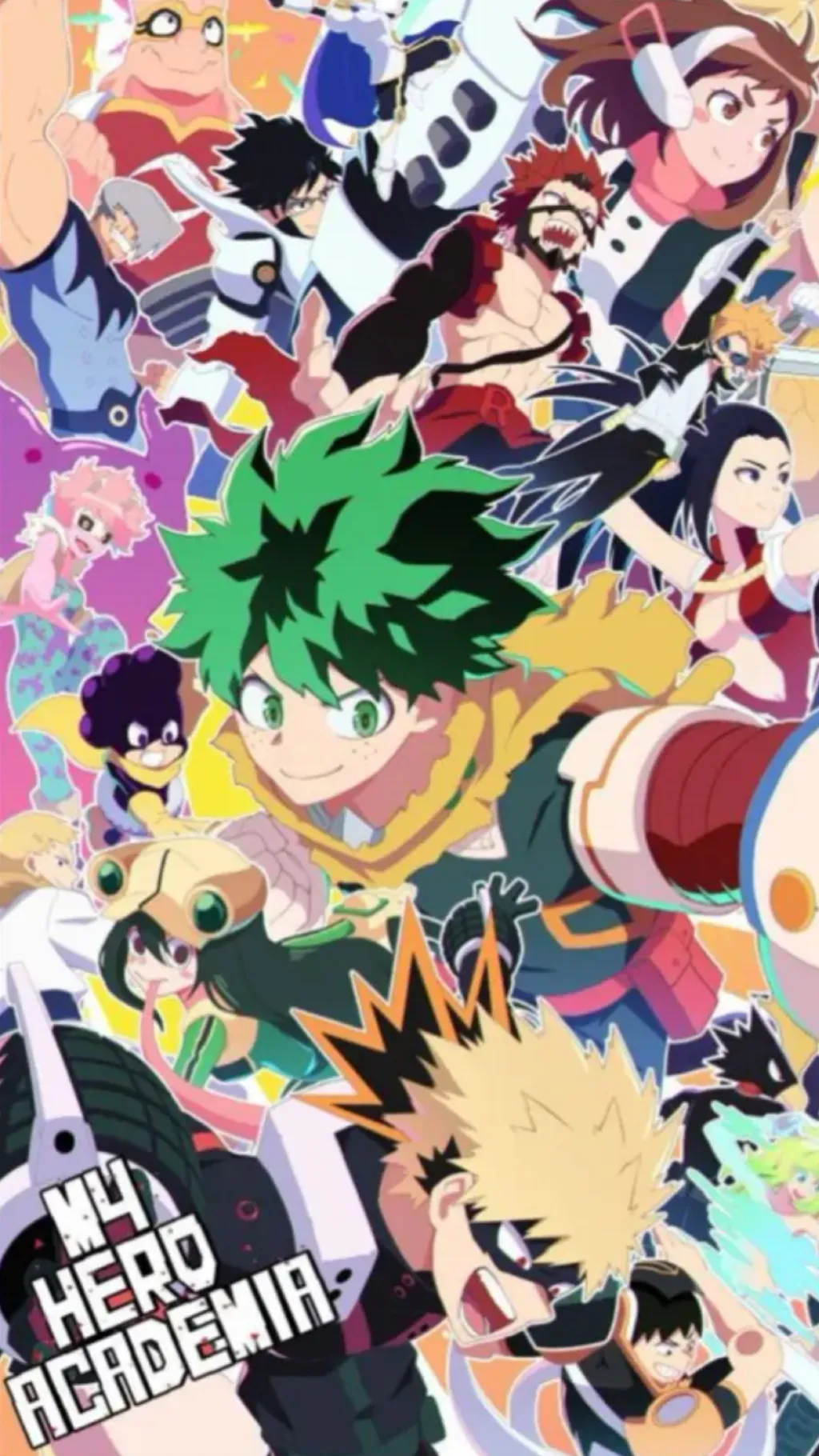 ai character: MHA SLEEPOVER!!! background