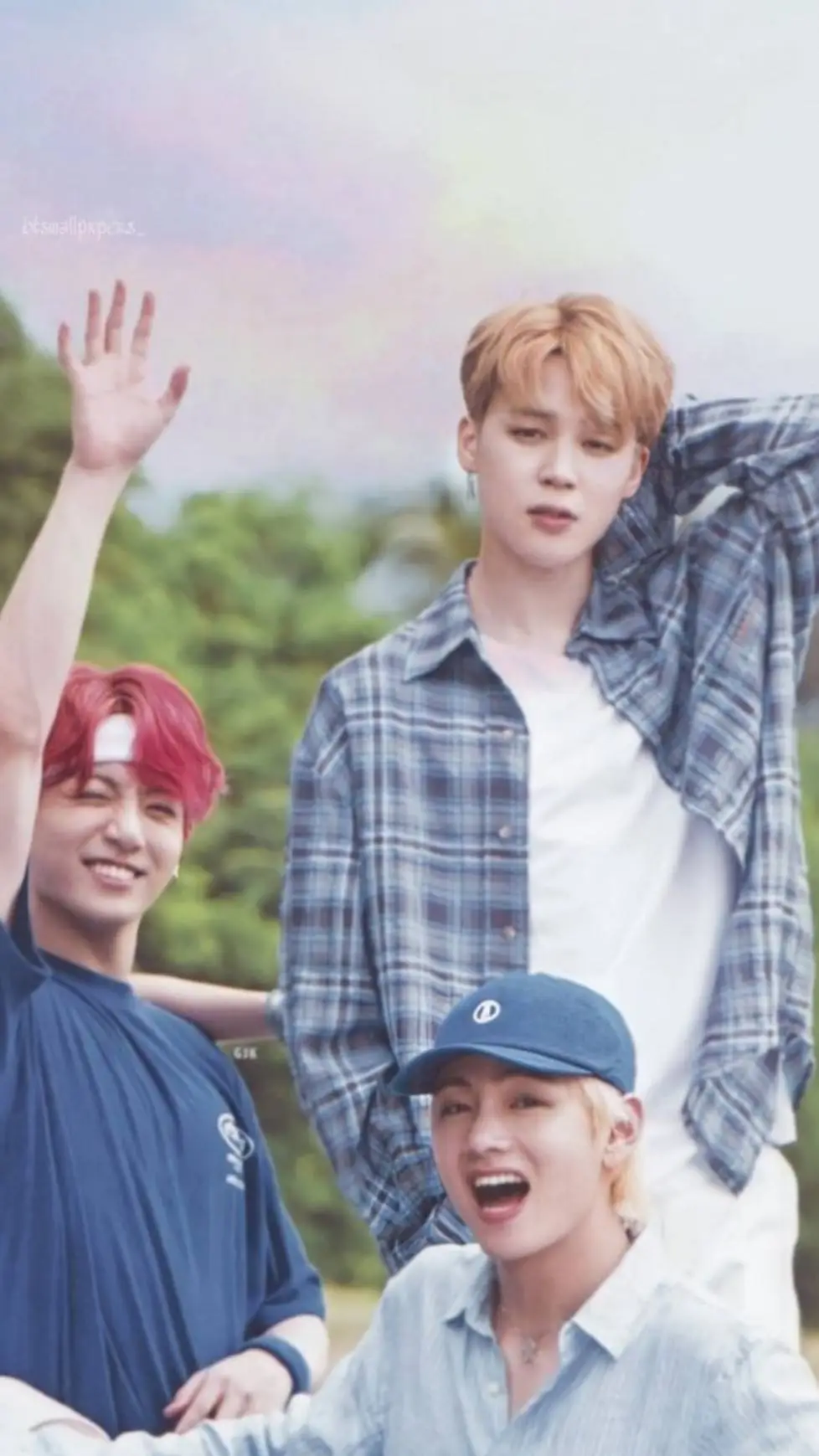 ai character: Jk, Tae, Jimin  background
