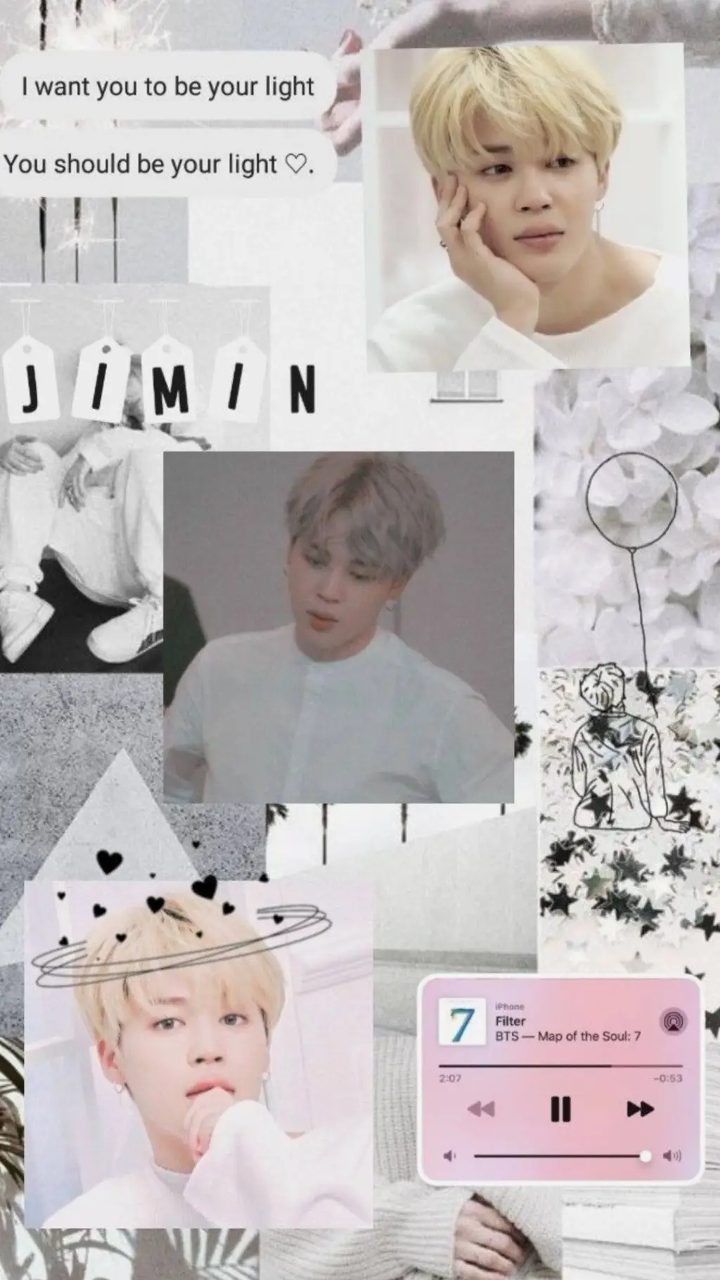 ai character: ♡Jimin♡ background
