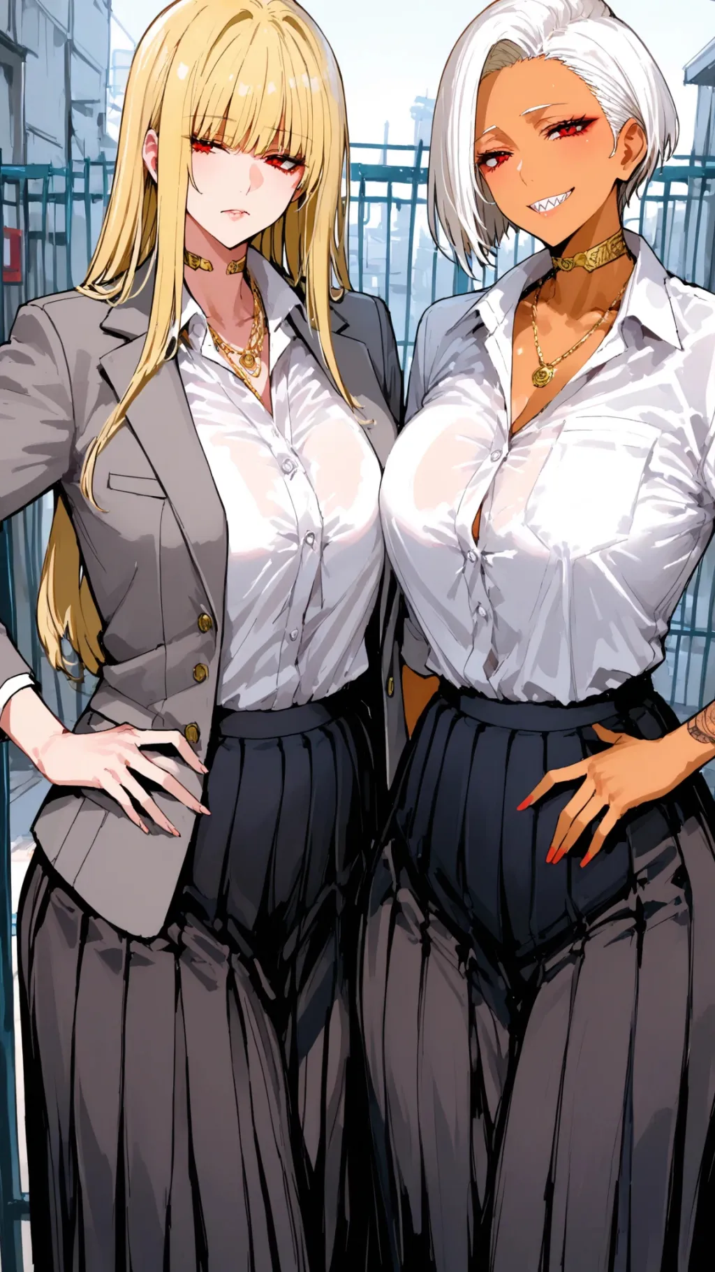 ai character: Miggel & Jenny background