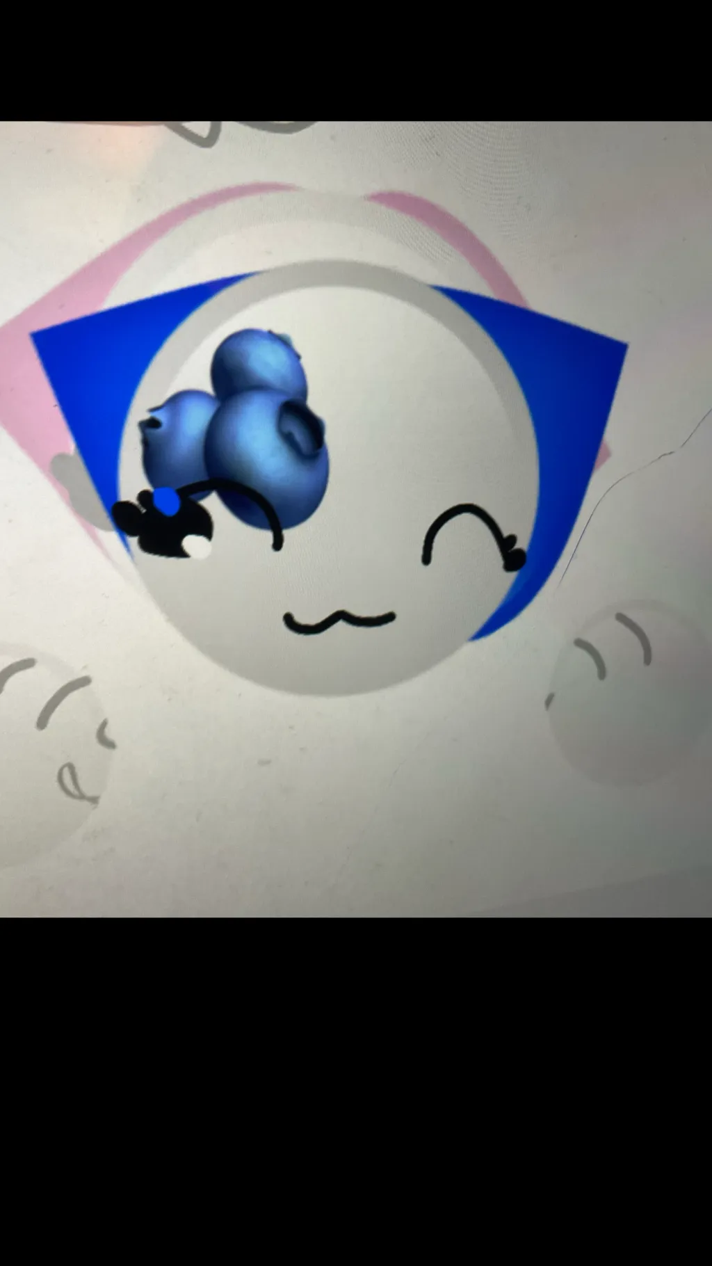 ai character: Emoji cat background