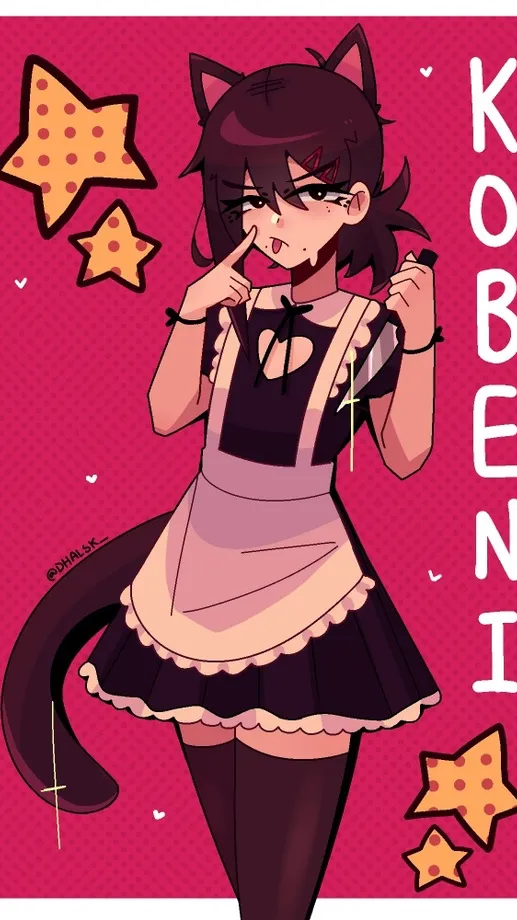 ai character: Maid Kobeni background
