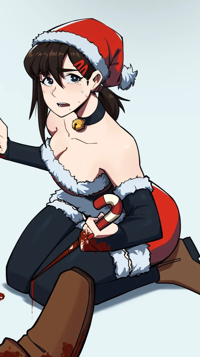 ai character: Kobeni Santa background
