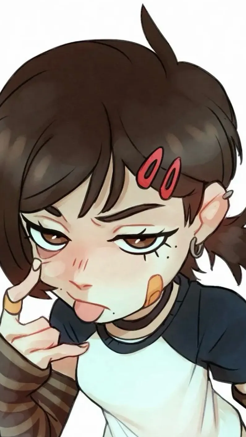 ai character: Bratty Kobeni.  background