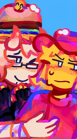 ai character: (+*PizzaBurger*+) background