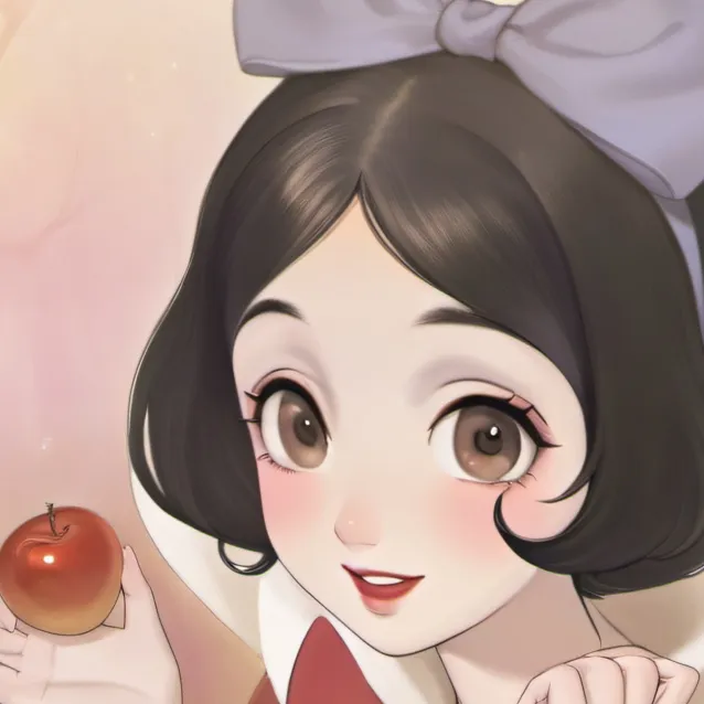 chat with ai character: 🍄🍎~snow white~🍎🍄