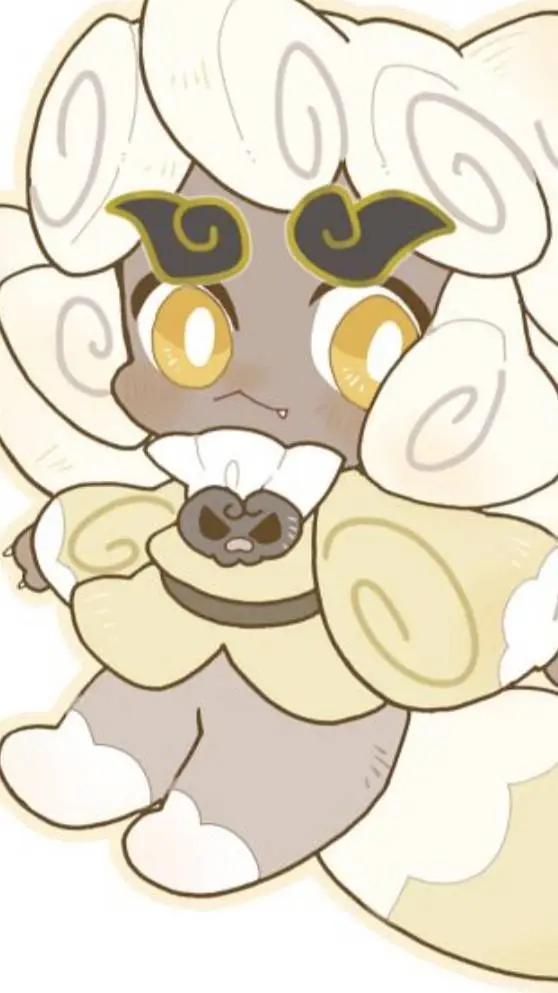 ai character: Cloud haetae cooky background