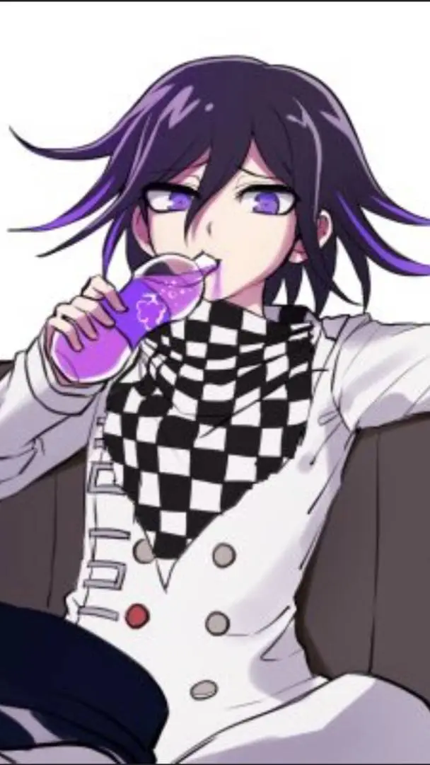 ai character: Kokichi. background