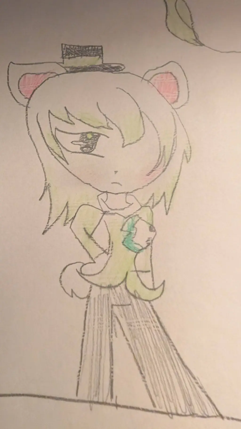 ai character: Lucy  background