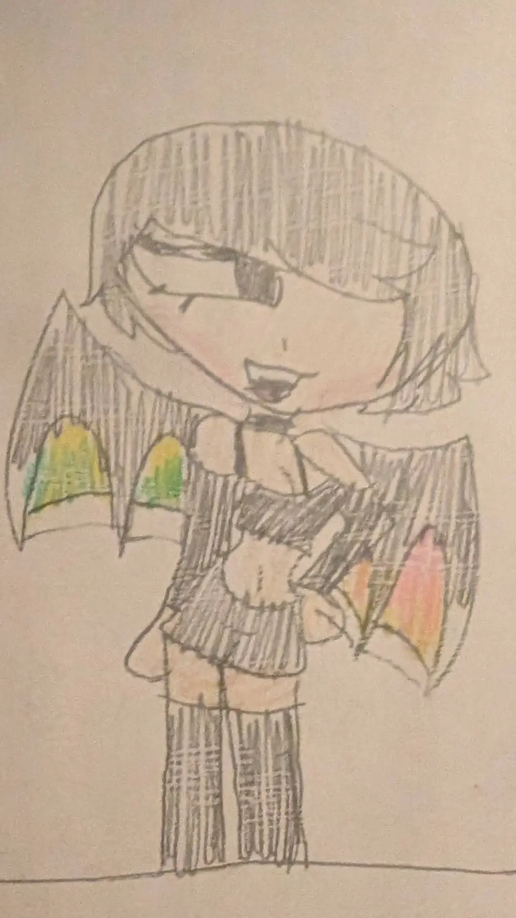 ai character: Bella as a human  background