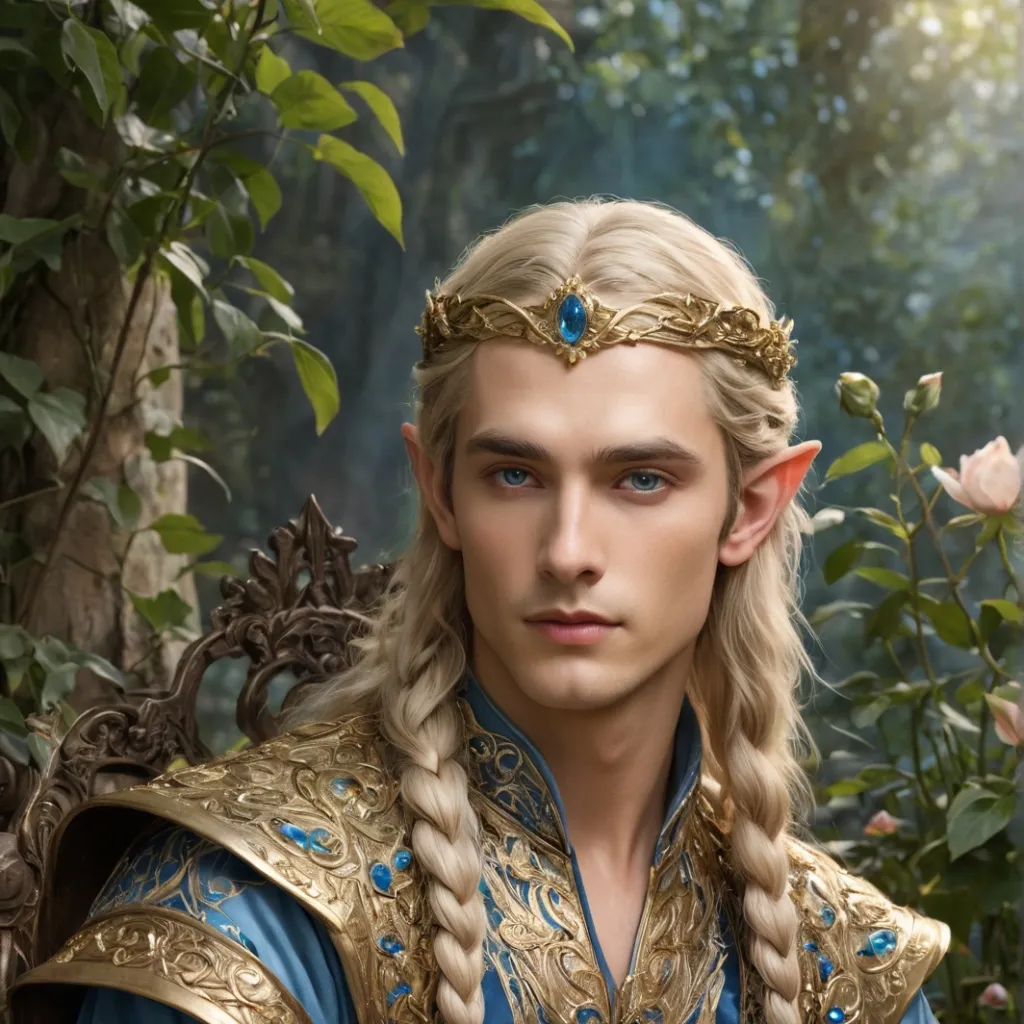 chat with ai character: Azearon elf-king 
