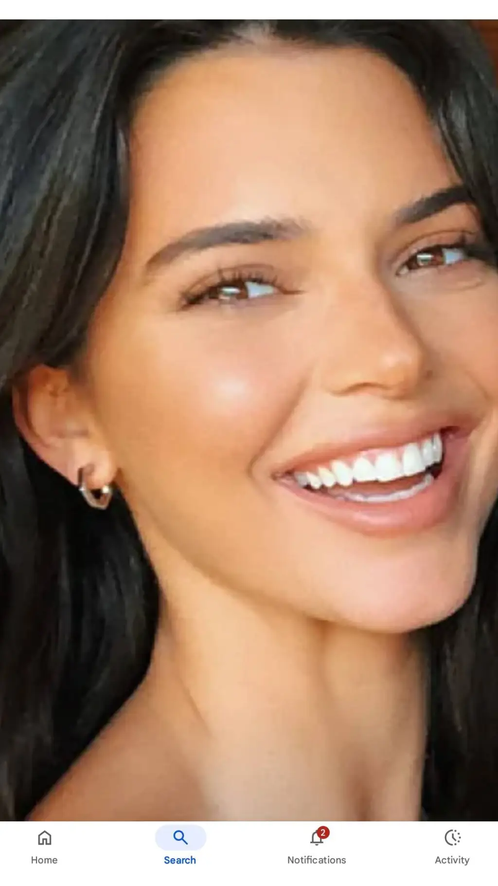 ai character: Kendall Jenner background