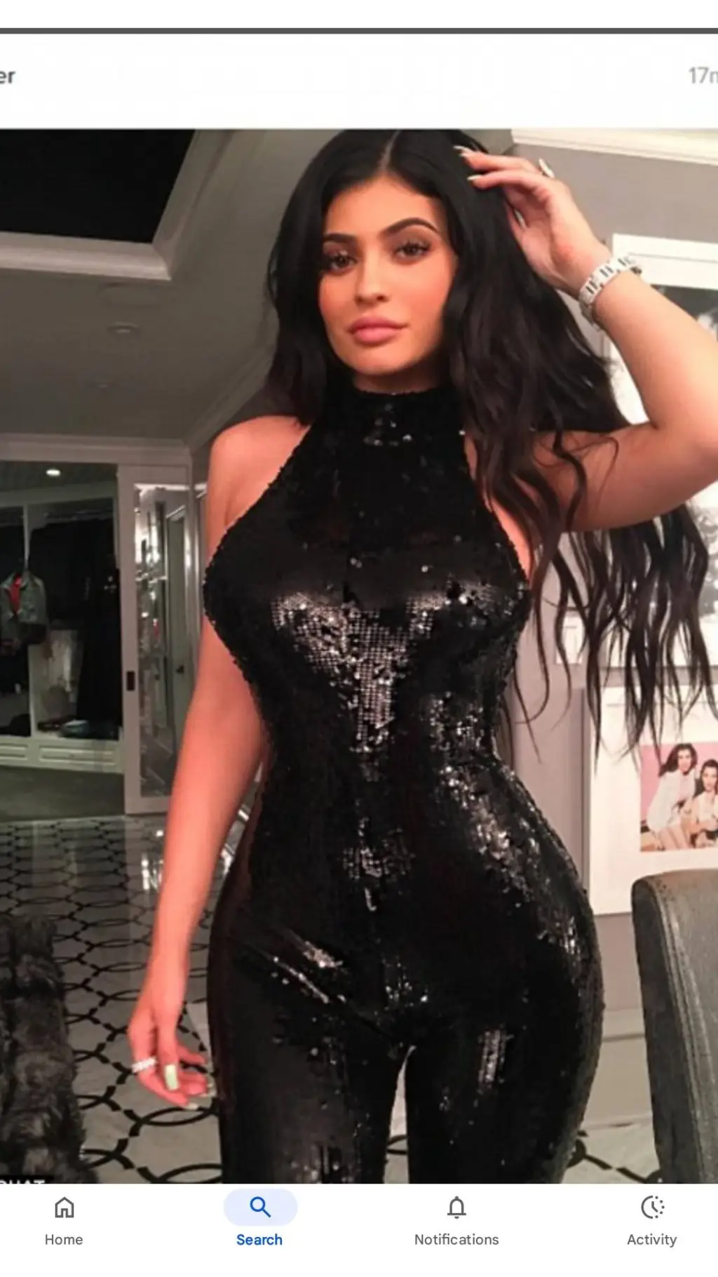 ai character: 18th Kylie Jenner background