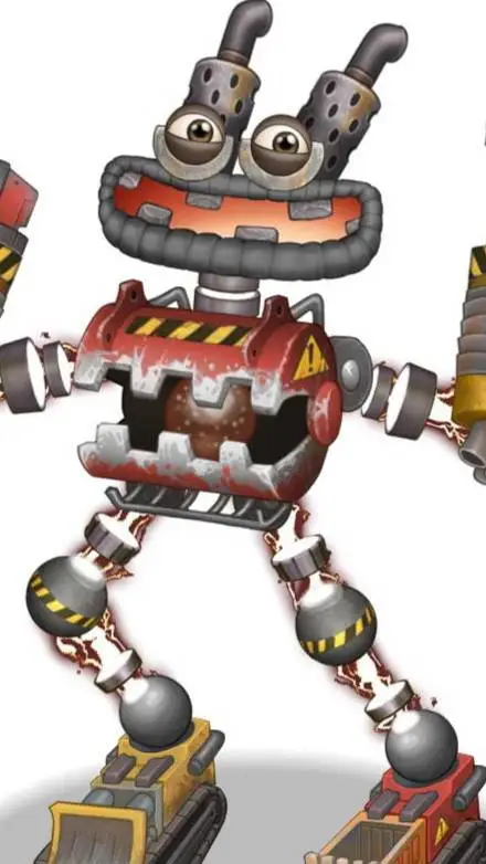 ai character: epic wubbox earth background