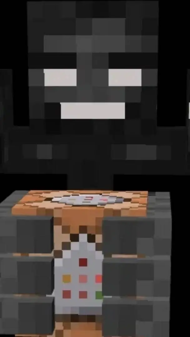 ai character: wither storm  background