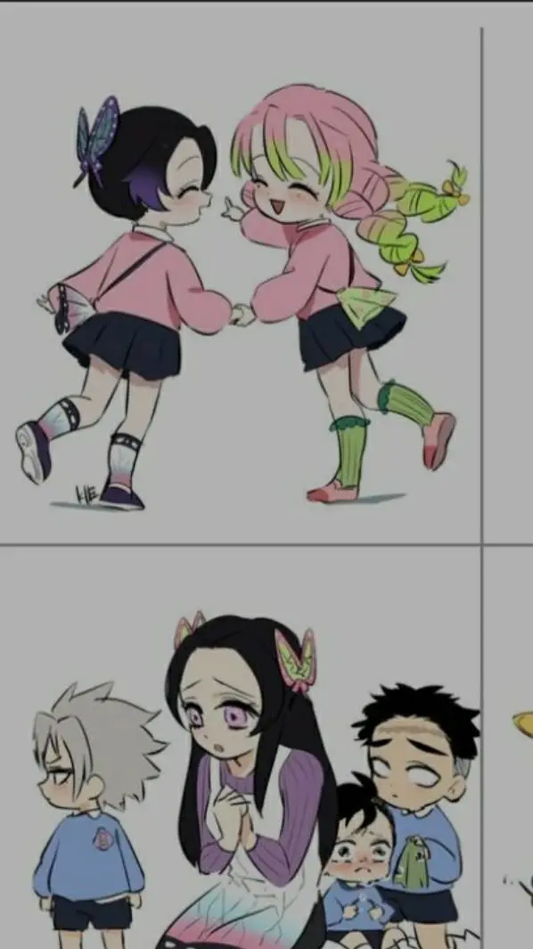 ai character: Hashira babies background