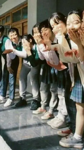 ai character: All of us are dead background